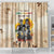 African Shower Curtain Civil Rights Female Leaders Sunflower