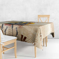 African Tablecloth Civil Rights Female Leaders Sunflower