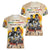 African Women V-Neck T-Shirt Civil Rights Female Leaders Sunflower