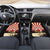 Personalized Canada Maple Leaf Car Mats Moose And Forest Retro Style