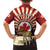 Personalized Canada Maple Leaf Family Matching Off Shoulder Short Dress and Hawaiian Shirt Moose And Forest Retro Style