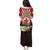 Personalized Canada Maple Leaf Family Matching Puletasi and Hawaiian Shirt Moose And Forest Retro Style