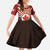 Personalized Canada Maple Leaf Family Matching Summer Maxi Dress and Hawaiian Shirt Moose And Forest Retro Style