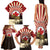 Personalized Canada Maple Leaf Family Matching Tank Maxi Dress and Hawaiian Shirt Moose And Forest Retro Style