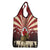 Personalized Canada Maple Leaf Grocery Bag Moose And Forest Retro Style