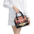 Personalized Canada Maple Leaf Shoulder Handbag Moose And Forest Retro Style