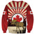 Personalized Canada Maple Leaf Sweatshirt Moose And Forest Retro Style