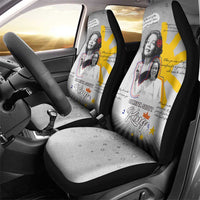 Coretta Scott King Car Seat Cover Honoring The Legacy Hand Draw Style