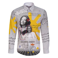 Coretta Scott King Family Matching Puletasi and Hawaiian Shirt Honoring The Legacy Hand Draw Style