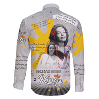 Coretta Scott King Family Matching Puletasi and Hawaiian Shirt Honoring The Legacy Hand Draw Style