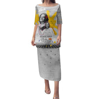 Coretta Scott King Family Matching Puletasi and Hawaiian Shirt Honoring The Legacy Hand Draw Style