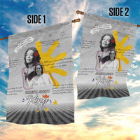 Coretta Scott King Garden Flag Honoring The Legacy Hand Draw Style