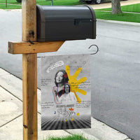 Coretta Scott King Garden Flag Honoring The Legacy Hand Draw Style