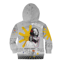 Coretta Scott King Kid Hoodie Honoring The Legacy Hand Draw Style