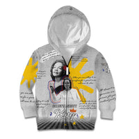 Coretta Scott King Kid Hoodie Honoring The Legacy Hand Draw Style