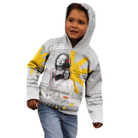 Coretta Scott King Kid Hoodie Honoring The Legacy Hand Draw Style