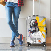 Coretta Scott King Luggage Cover Honoring The Legacy Hand Draw Style