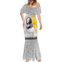 Coretta Scott King Mermaid Dress Honoring The Legacy Hand Draw Style