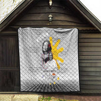 Coretta Scott King Quilt Honoring The Legacy Hand Draw Style