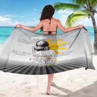 Coretta Scott King Sarong Honoring The Legacy Hand Draw Style