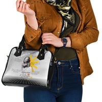 Coretta Scott King Shoulder Handbag Honoring The Legacy Hand Draw Style