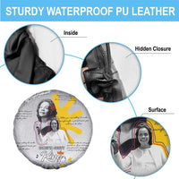 Coretta Scott King Spare Tire Cover Honoring The Legacy Hand Draw Style