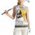 Coretta Scott King Women Sleeveless Polo Shirt Honoring The Legacy Hand Draw Style