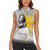Coretta Scott King Women Sleeveless Polo Shirt Honoring The Legacy Hand Draw Style