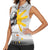 Coretta Scott King Women Sleeveless Polo Shirt Honoring The Legacy Hand Draw Style