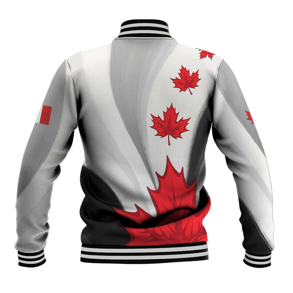 Canada Maple Leaf Baseball Jacket Unique Style