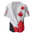 Canada Maple Leaf Baseball Jersey Unique Style