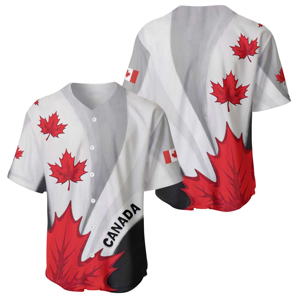 Canada Maple Leaf Baseball Jersey Unique Style
