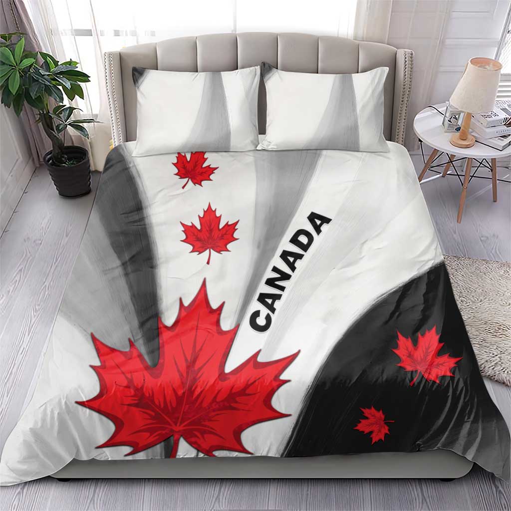 Canada Maple Leaf Bedding Set Unique Style