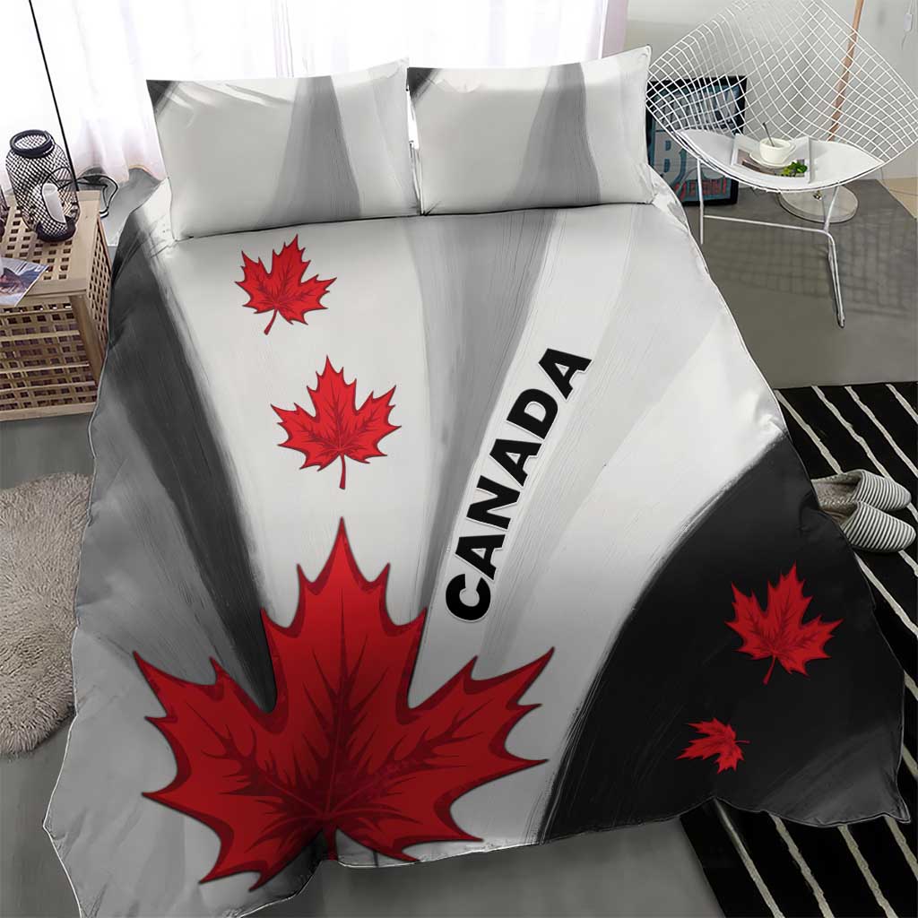 Canada Maple Leaf Bedding Set Unique Style