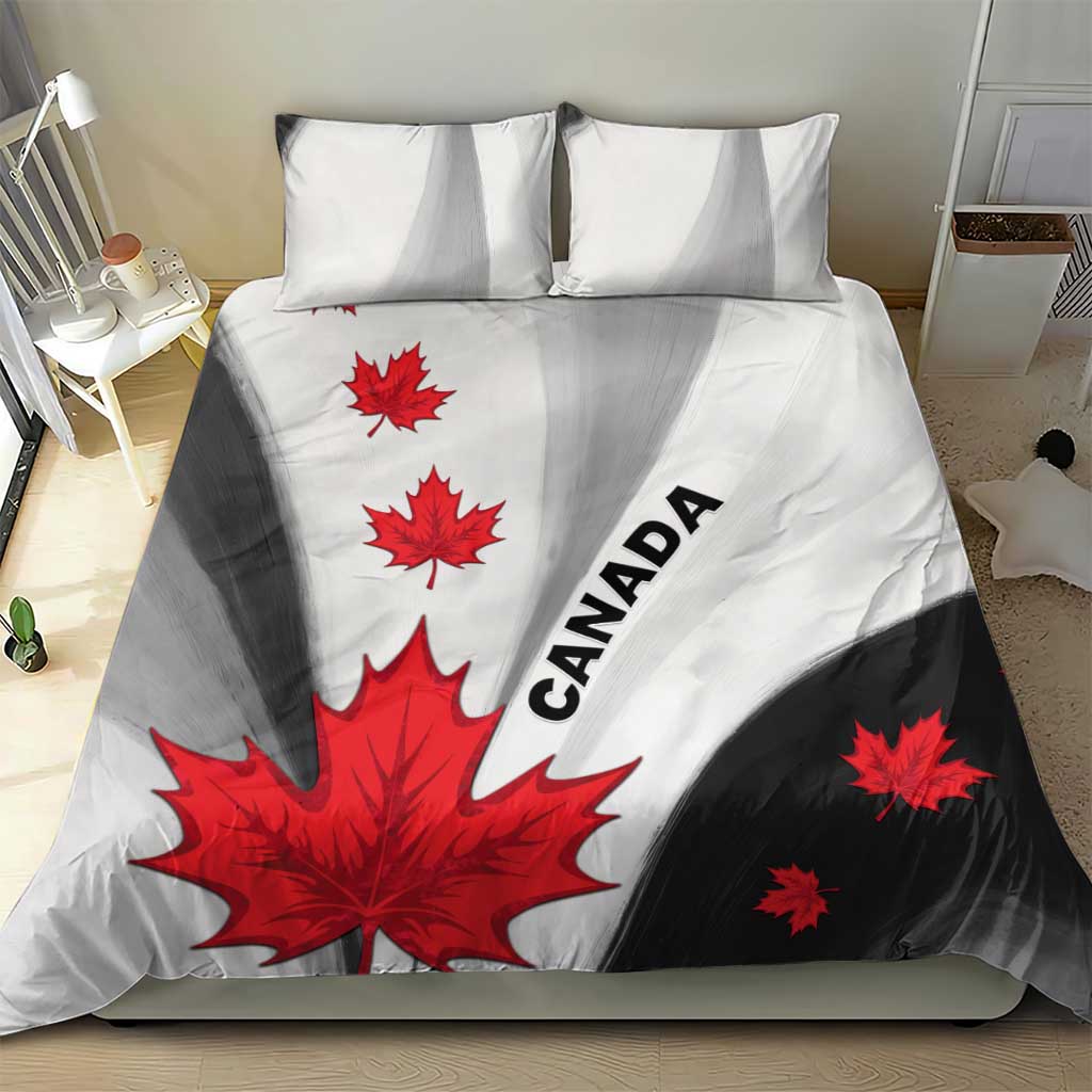Canada Maple Leaf Bedding Set Unique Style