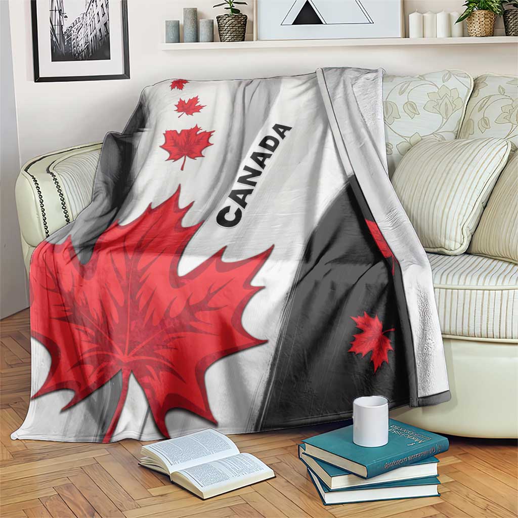 Canada Maple Leaf Blanket Unique Style