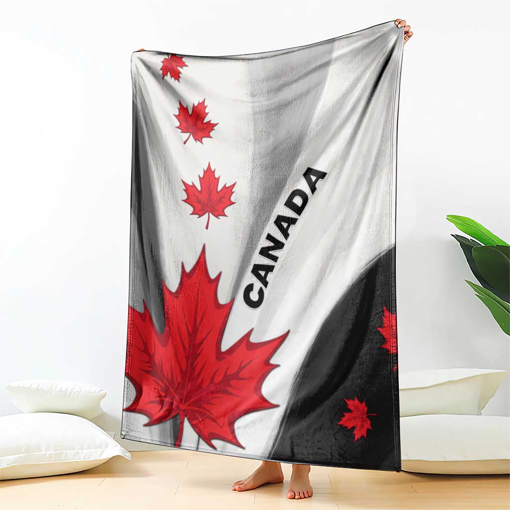 Canada Maple Leaf Blanket Unique Style