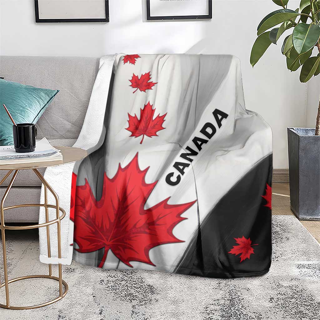 Canada Maple Leaf Blanket Unique Style