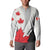 Canada Maple Leaf Button Sweatshirt Unique Style
