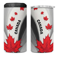 Canada Maple Leaf 4 in 1 Can Cooler Tumbler Unique Style