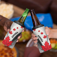 Canada Maple Leaf 4 in 1 Can Cooler Tumbler Unique Style