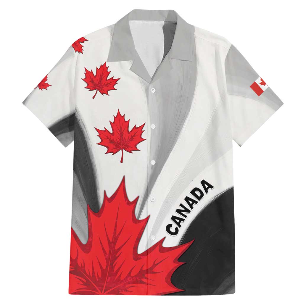 Canada Maple Leaf Family Matching Mermaid Dress and Hawaiian Shirt Unique Style