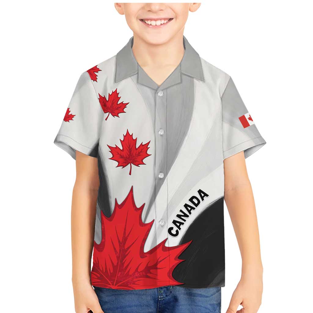 Canada Maple Leaf Family Matching Mermaid Dress and Hawaiian Shirt Unique Style