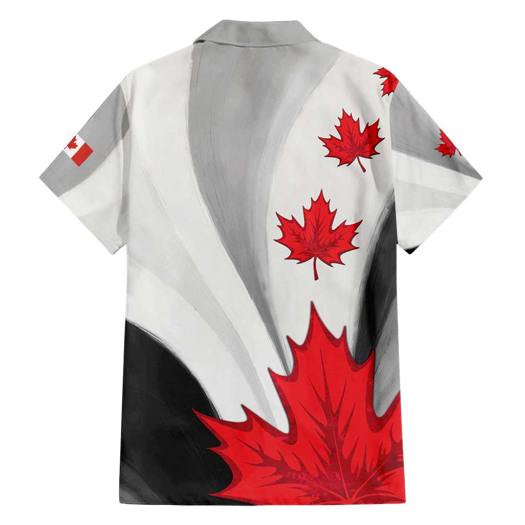 Canada Maple Leaf Family Matching Summer Maxi Dress and Hawaiian Shirt Unique Style