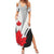 Canada Maple Leaf Family Matching Summer Maxi Dress and Hawaiian Shirt Unique Style