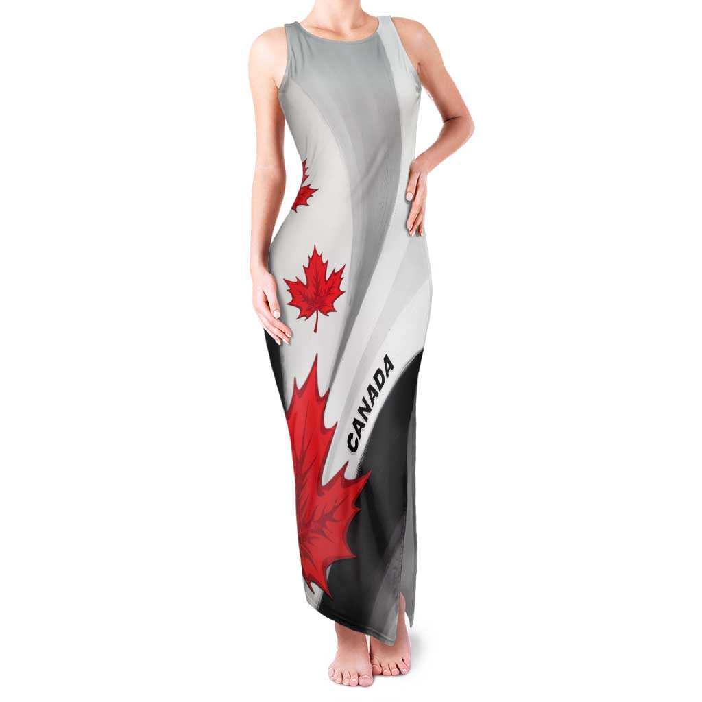 Canada Maple Leaf Family Matching Tank Maxi Dress and Hawaiian Shirt Unique Style