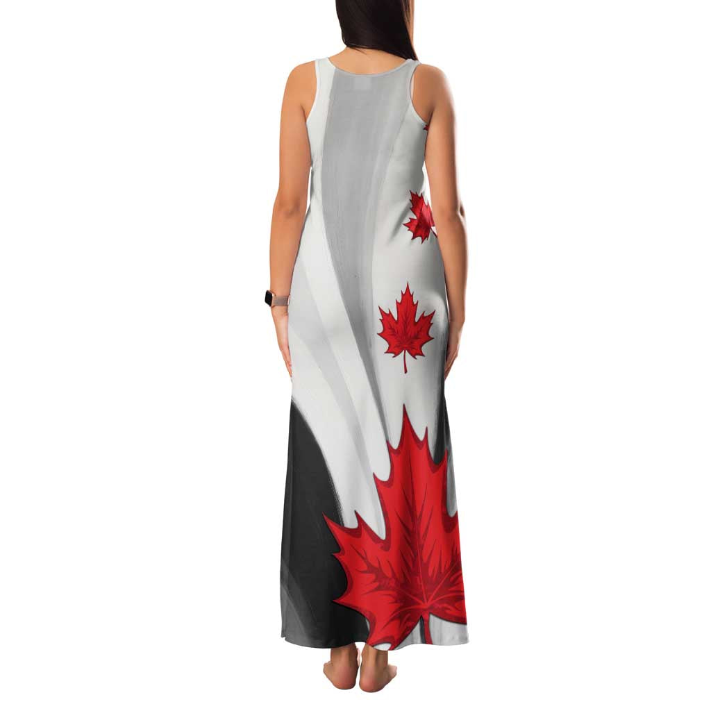Canada Maple Leaf Family Matching Tank Maxi Dress and Hawaiian Shirt Unique Style