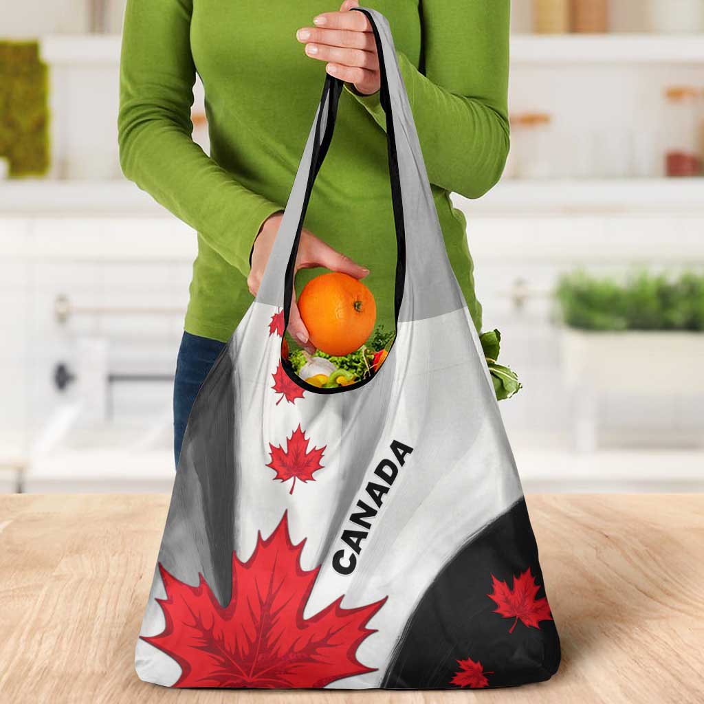 Canada Maple Leaf Grocery Bag Unique Style