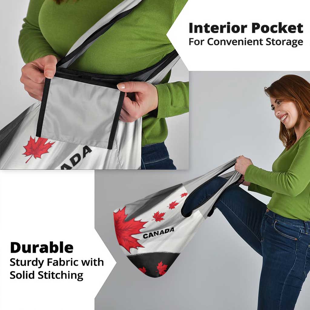 Canada Maple Leaf Grocery Bag Unique Style