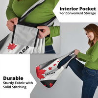 Canada Maple Leaf Grocery Bag Unique Style